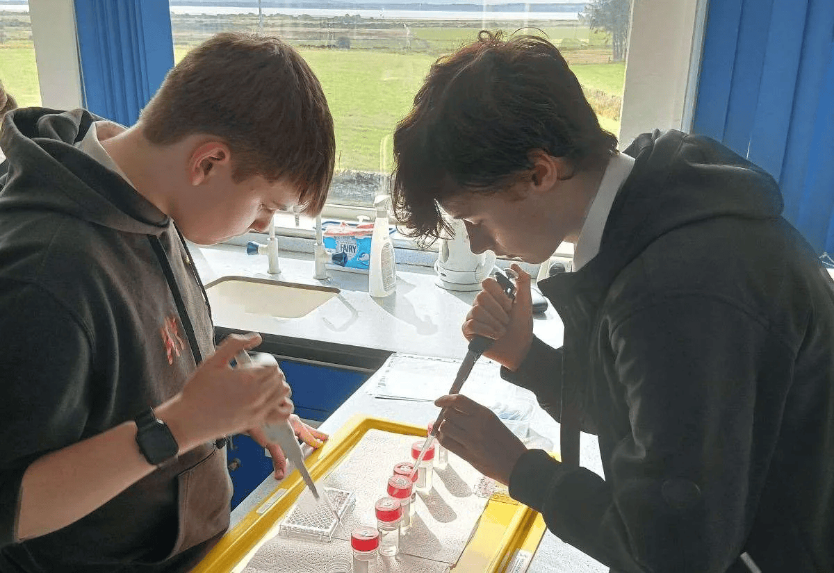 Virtual reality lab training comes to Dornoch Academy