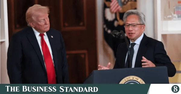 Trump dials Nvidia CEO, slams AI safety regulations as a ‘hoax’