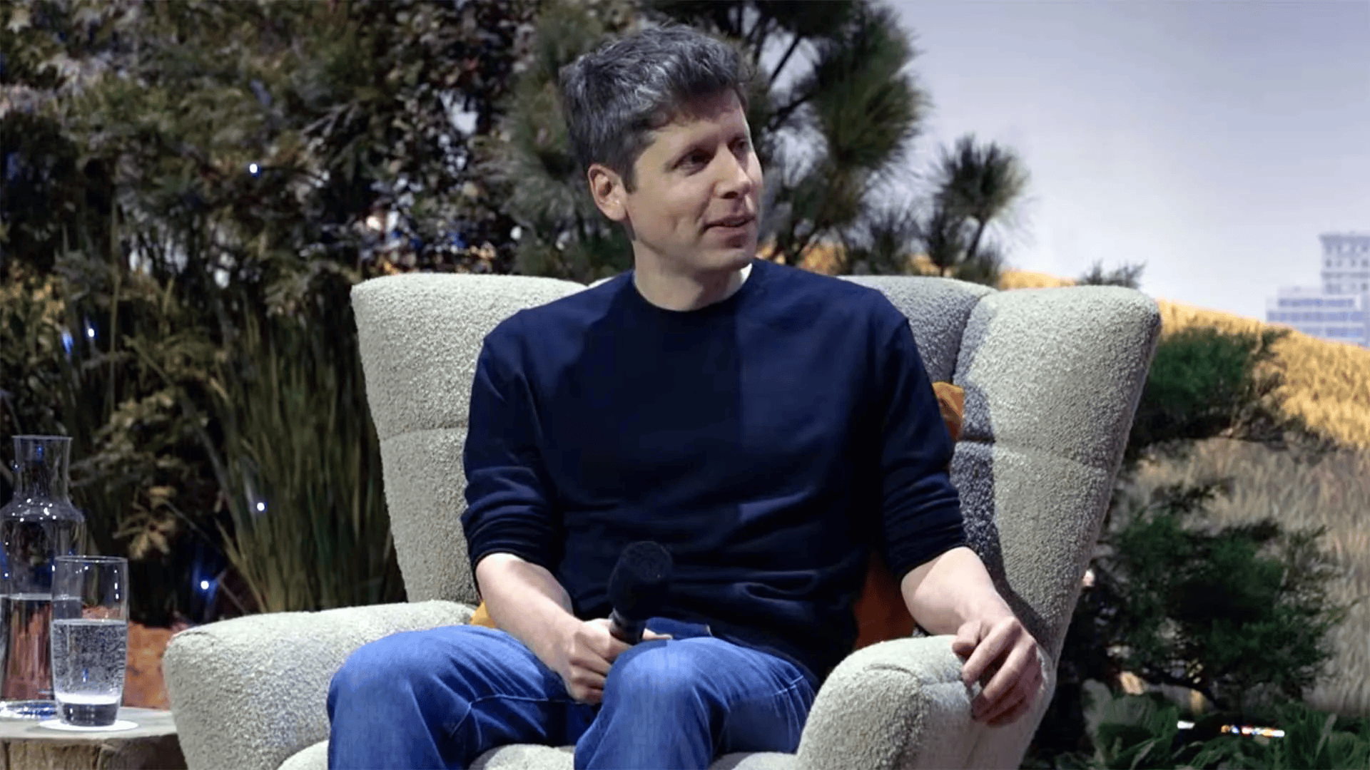 Sam Altman says world should trust AI firms to keep technology safe