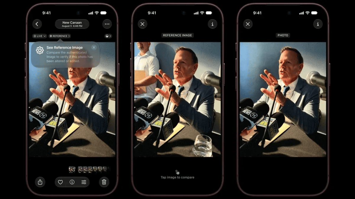 Apple Explains How Its New iPhone 18 Photo Verification Actually Works
