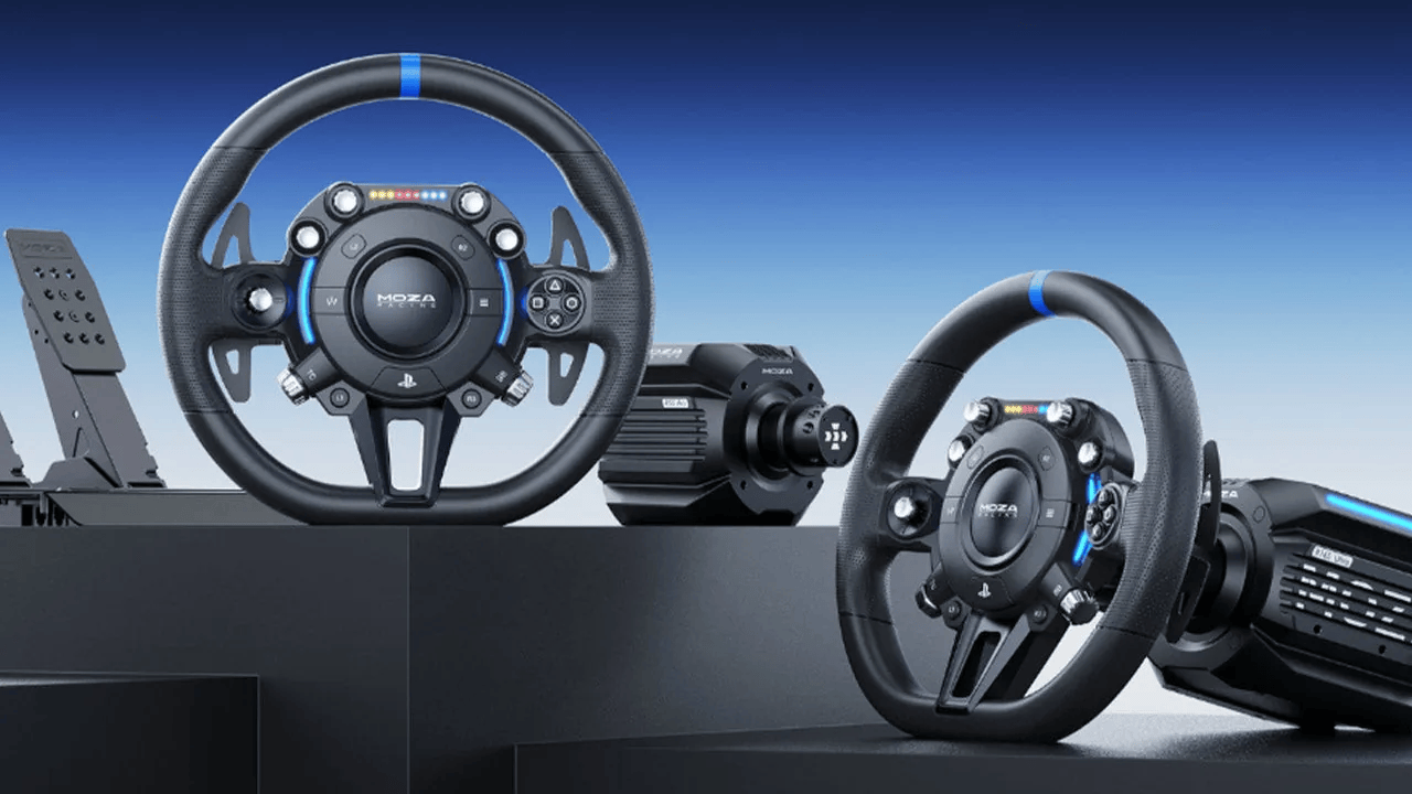 Moza Will Debut First PlayStation-Licensed Racing Wheels at Tokyo Game Show 2026
