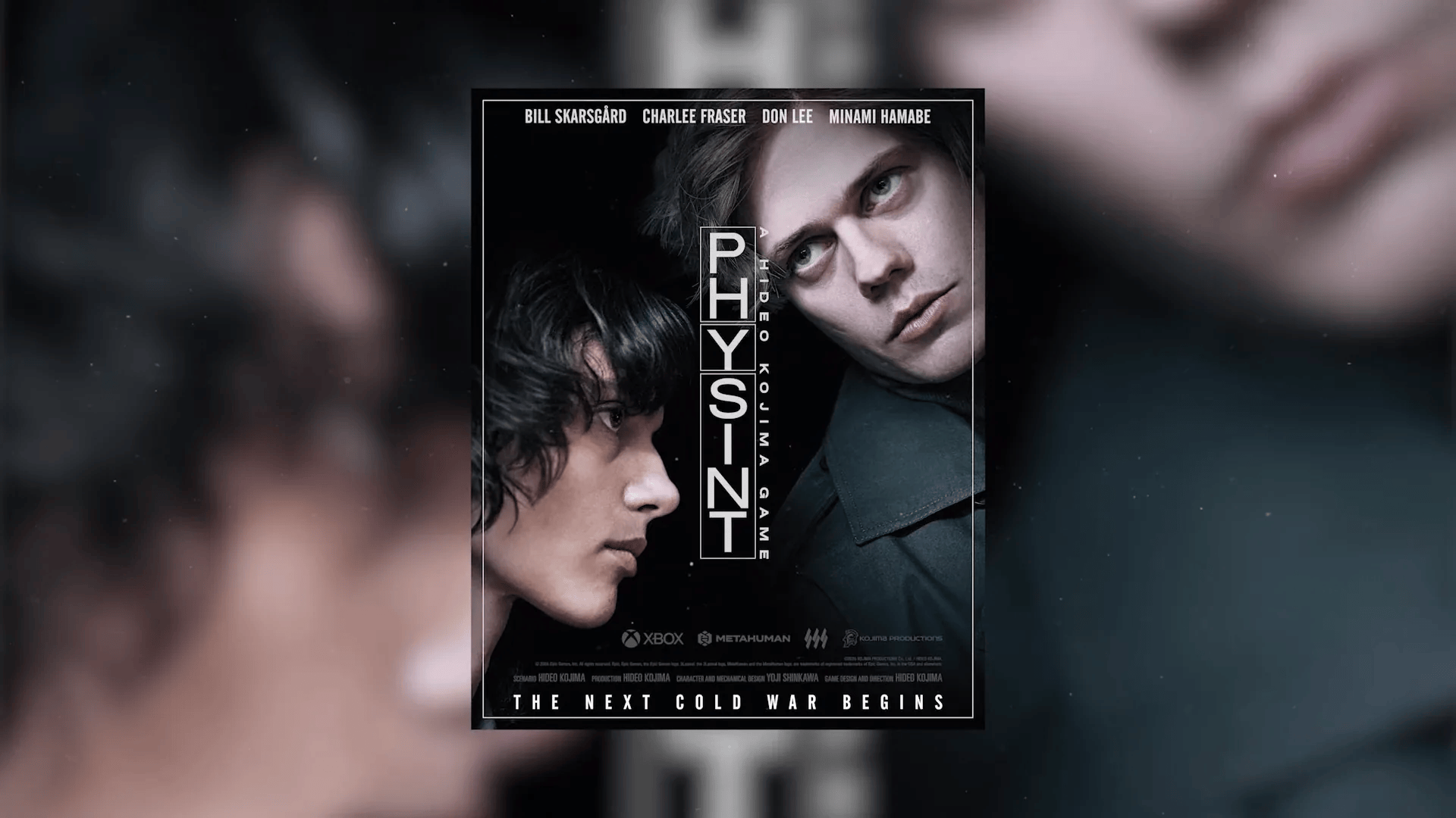 Hideo Kojima Announces It Star Bill Skarsgard Will Portray Physint’s Main Character