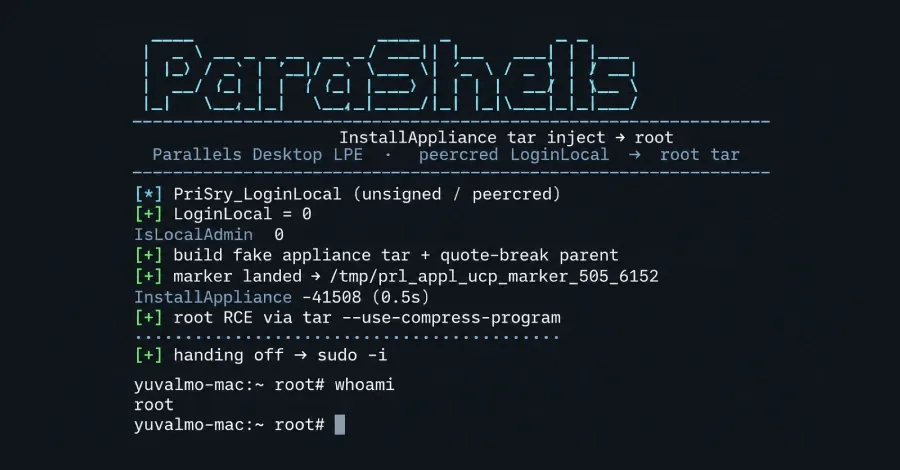Parallels Desktop Flaw Lets Non-Admin Mac Users Gain Root, but Intel Macs Can’t Install Fix