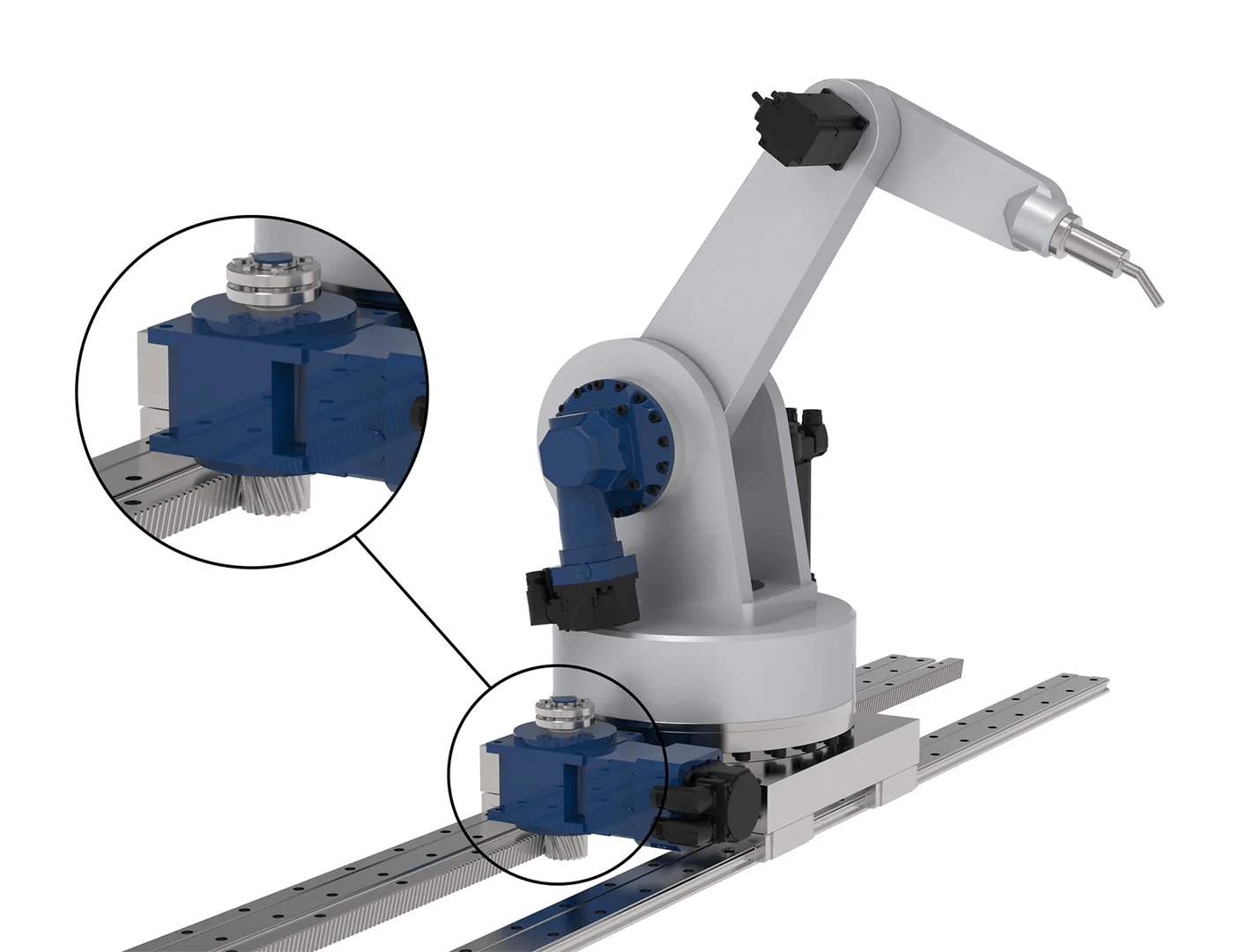 Designing long-travel axes: When rack and pinion outperforms ball screws and linear motors