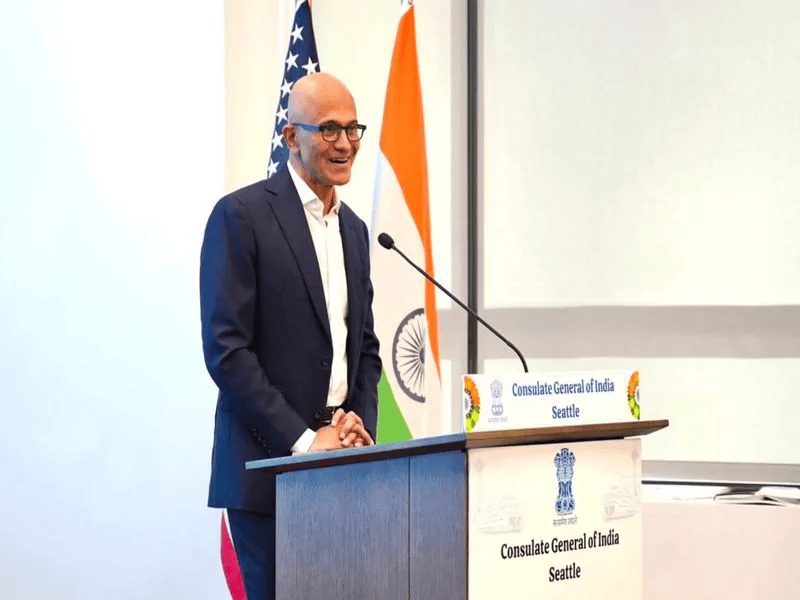 Nadella Joins 40-Plus Indian-American Tech CEOs To Discuss India-US Tech Ties