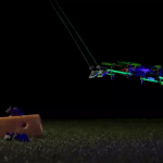 Rodent-inspired artificial whiskers enable touch-based drone flight