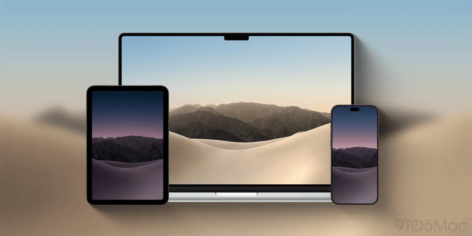 Download the iPhone Duo’s official light and dark wallpapers here