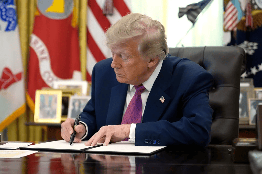 Trump Asks Americans to Vote on Name Replacement for AI in Puzzling Poll: ‘Very Ineloquent’