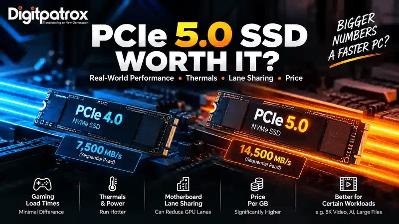 PCIe 5.0 vs PCIe 4.0 SSDs: Is Upgrading Actually Worth It?