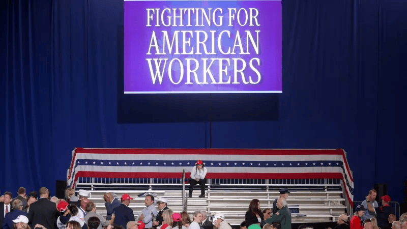 ‘Voters are like, No thanks’: Trump’s tariffs fall flat with the working class