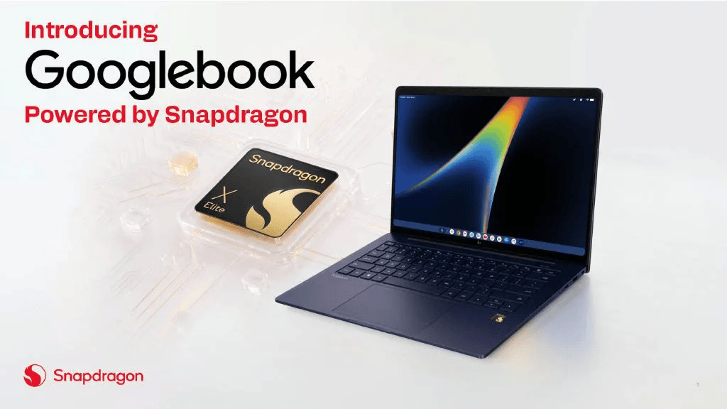 The first Googlebooks are here, powered by Snapdragon X Elite