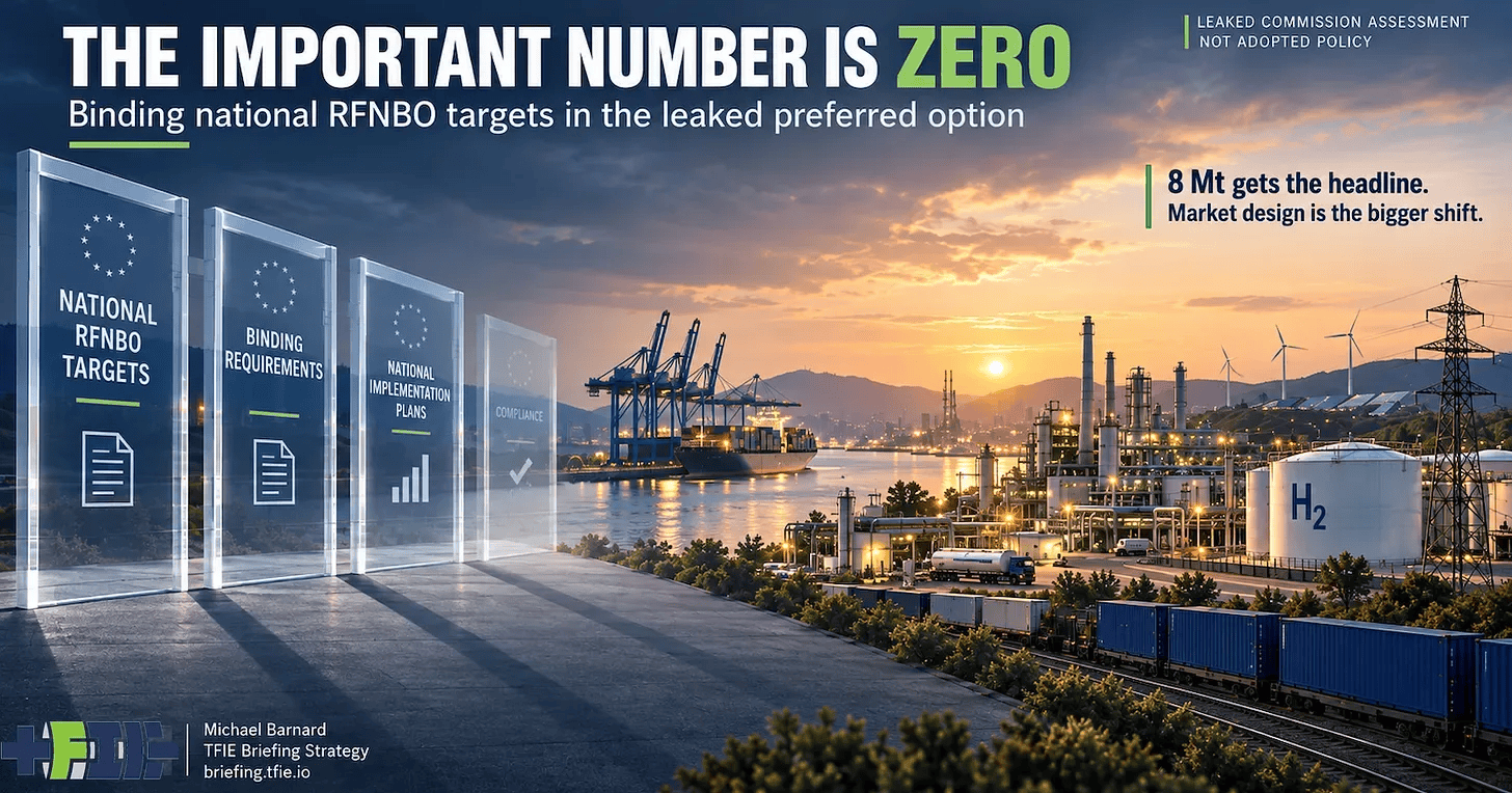 Leaked EU Hydrogen Draft Moves From Quotas To Credits