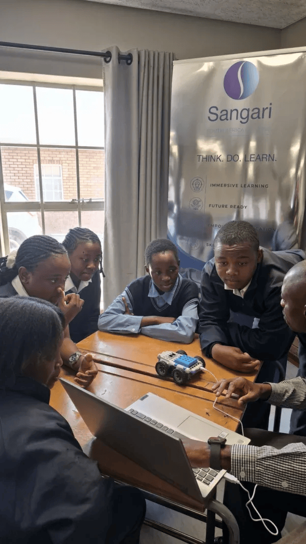 Gauteng learners compete in coding and robotics competition
