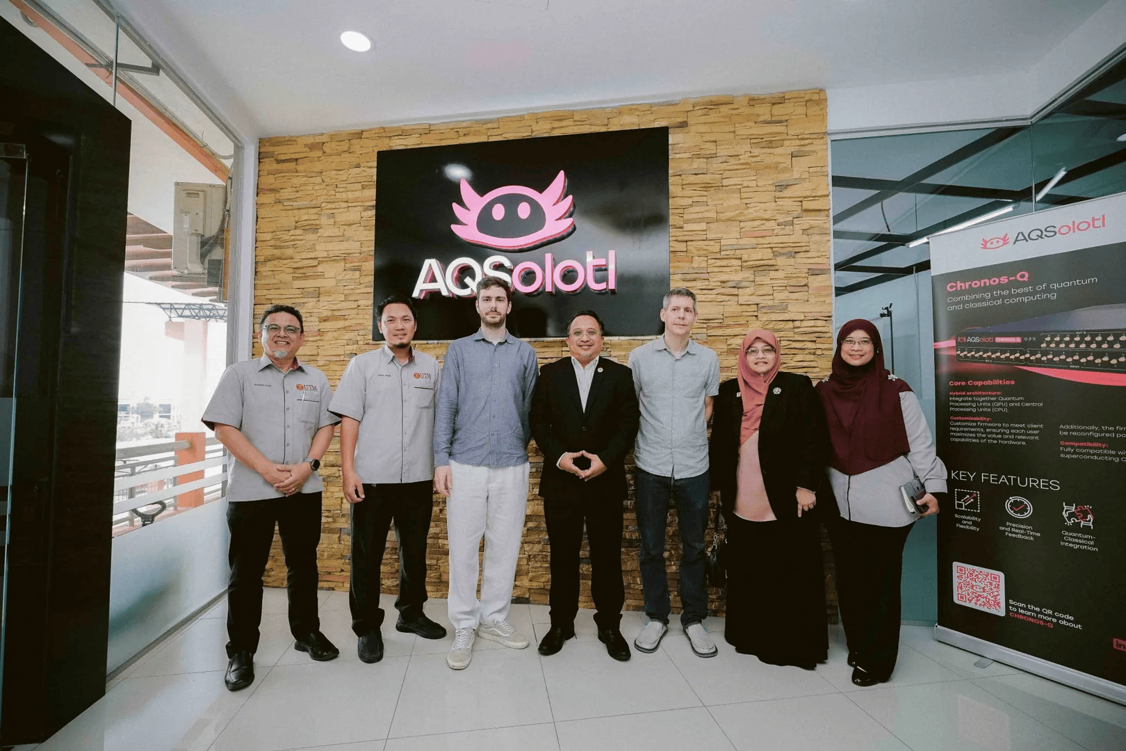 UTM Technovation Park Becomes R&D Base for AQSolotl, Malaysia’s First Quantum Computing Hardware Company