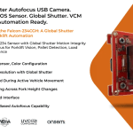 Vadzo Imaging Positions Falcon-234CGH 2MP Onsemi AR0234 Global Shutter Autofocus Color USB Camera for Forklift Automation