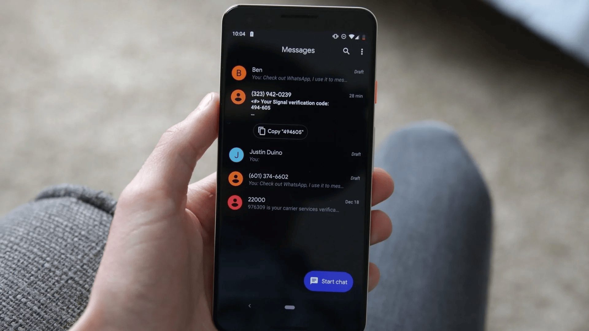 Google Messages gets a major gesture and menu refresh