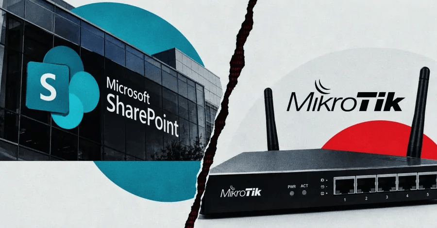 SharePoint RCE and MikroTik RouterOS Flaws Actively Exploited in the Wild