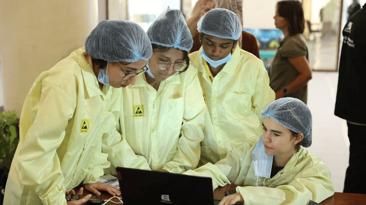 108 countries, one satellite: All-girls space mission sets world record