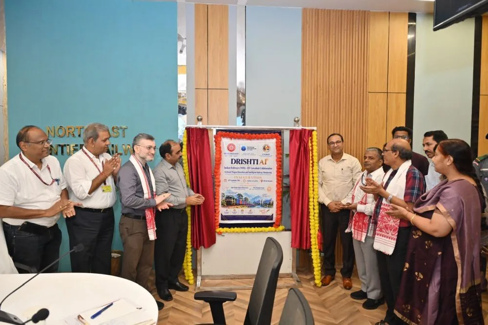 NFR, IIT Guwahati launch AI-based project DRISHTI to secure freight wagons