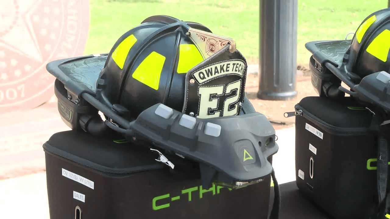AI-powered helmet tested in Oklahoma City could transform firefighting