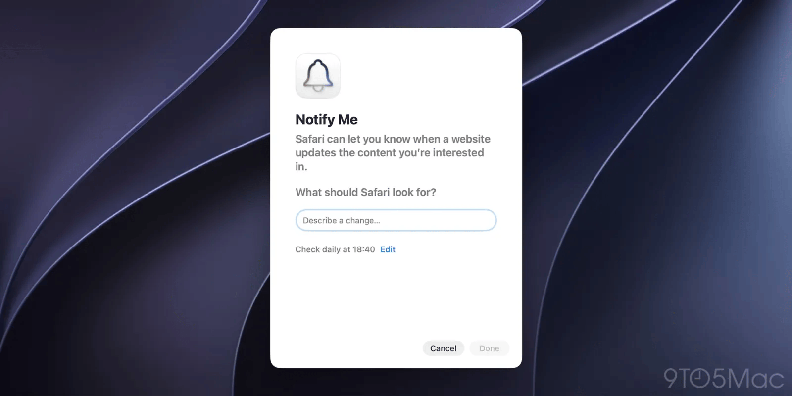 Feature Request: One change for the most important use of Notify Me