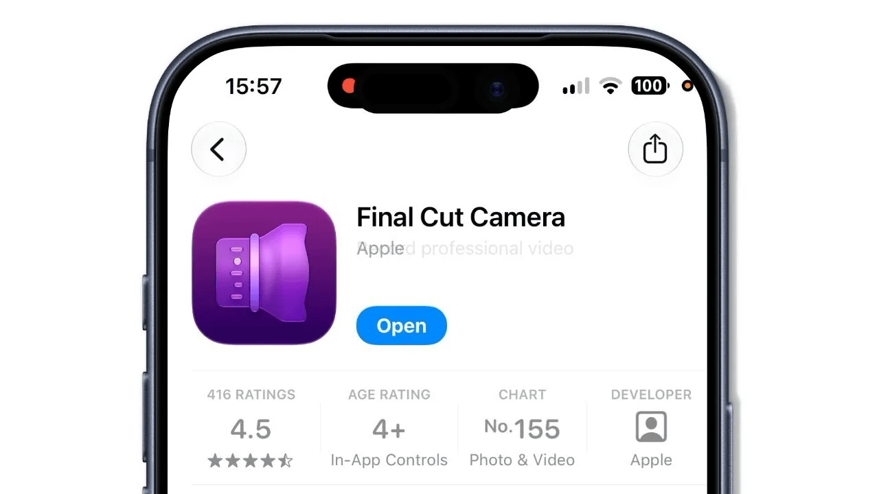Variable aperture iPhone 18 Pro now supported by Final Cut Camera