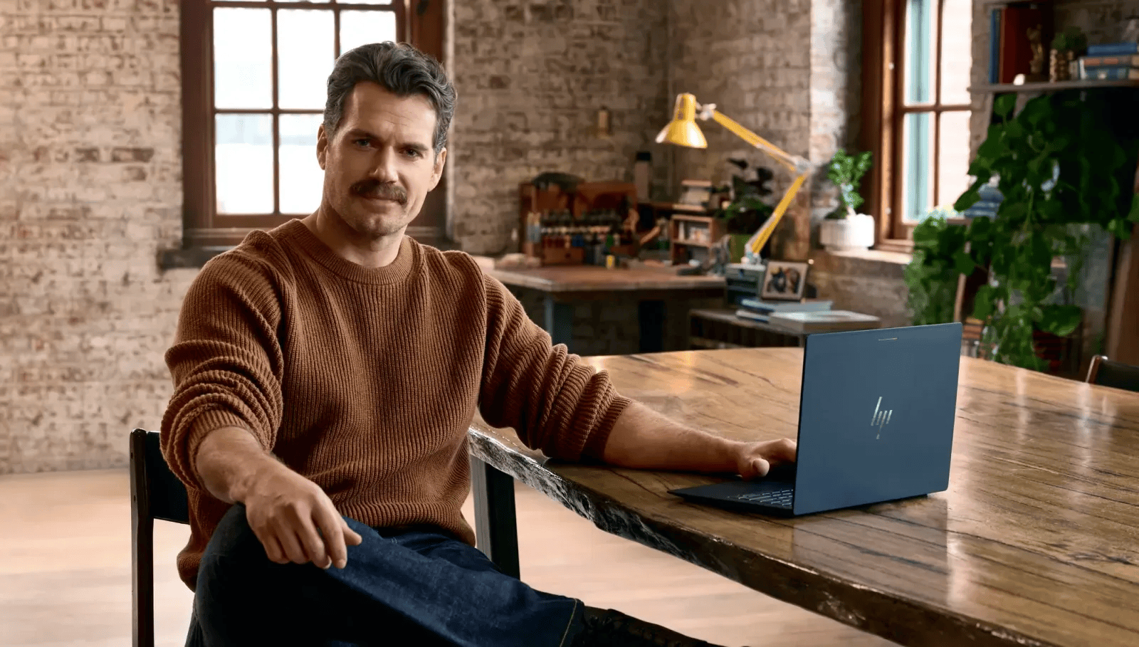 The Googlebook marketing push starts with Henry Cavill and his mustache