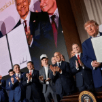 Trump releases AI accord with tech executives