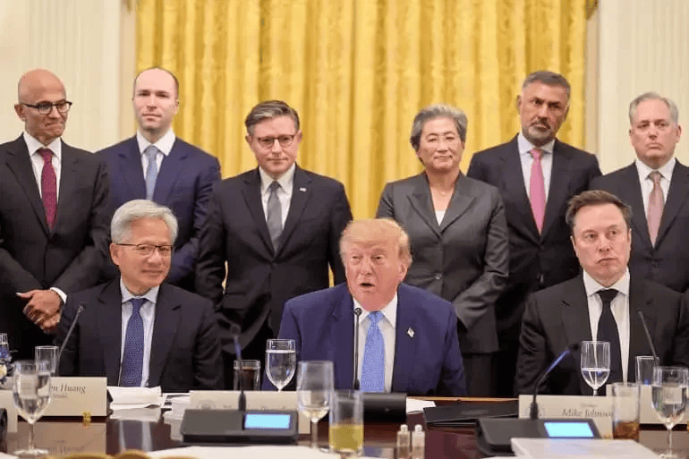 Trump, tech giants agree AI safety pact