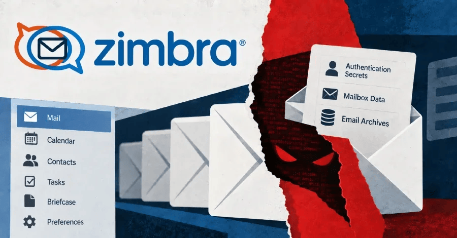 Attackers Exploit Zimbra Flaw to Deploy Web Shells and Harvest Authentication Secrets