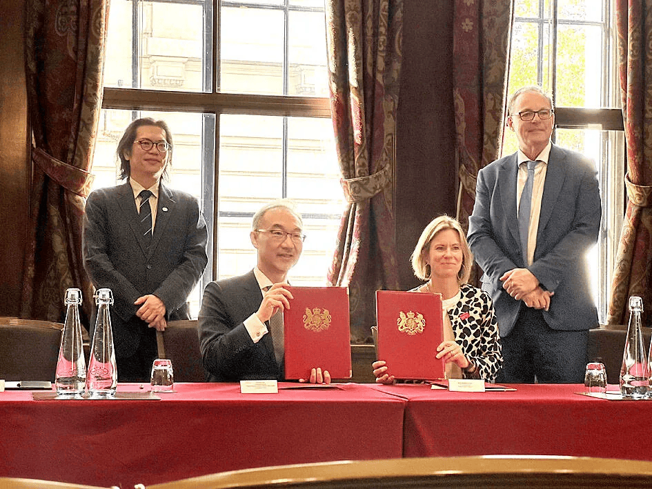Taiwan, UK sign science, tech pact for three projects