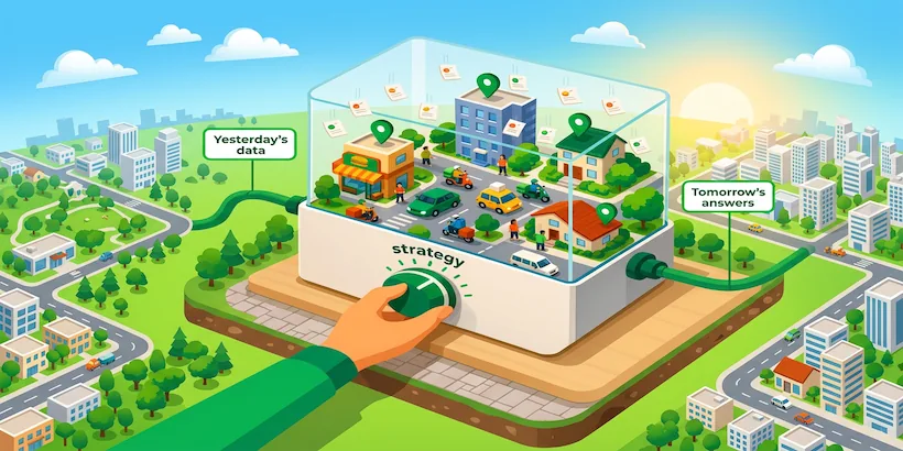 Powering AI-led research through simulation