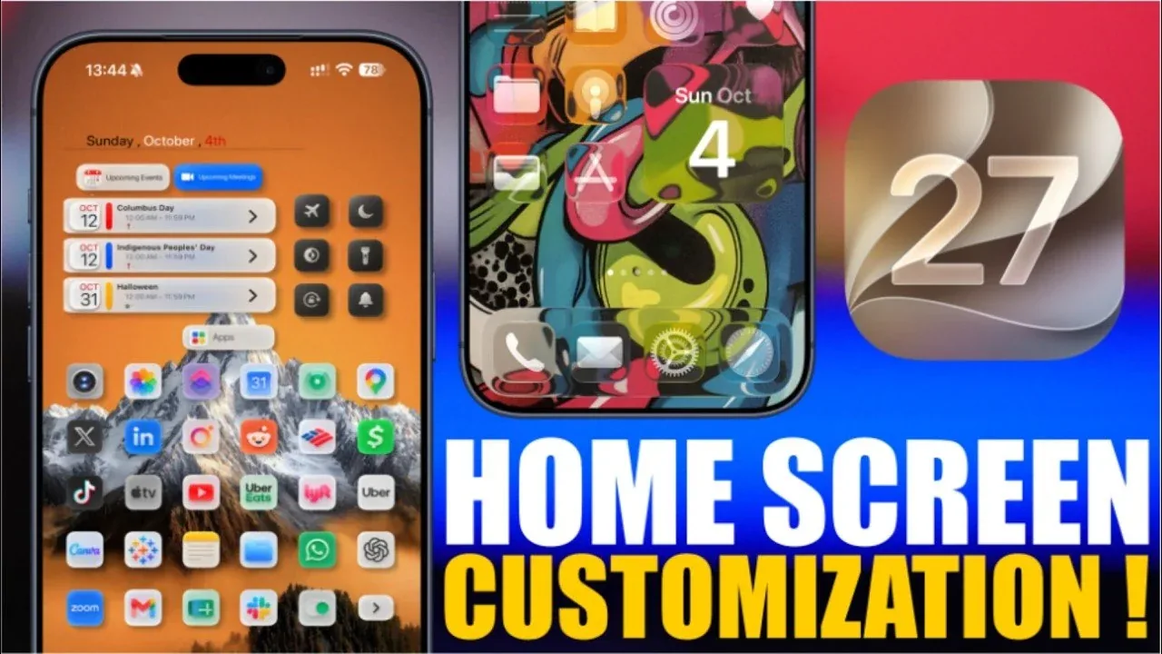 The Best iOS 27 Home Screen Layouts to Maximize Productivity