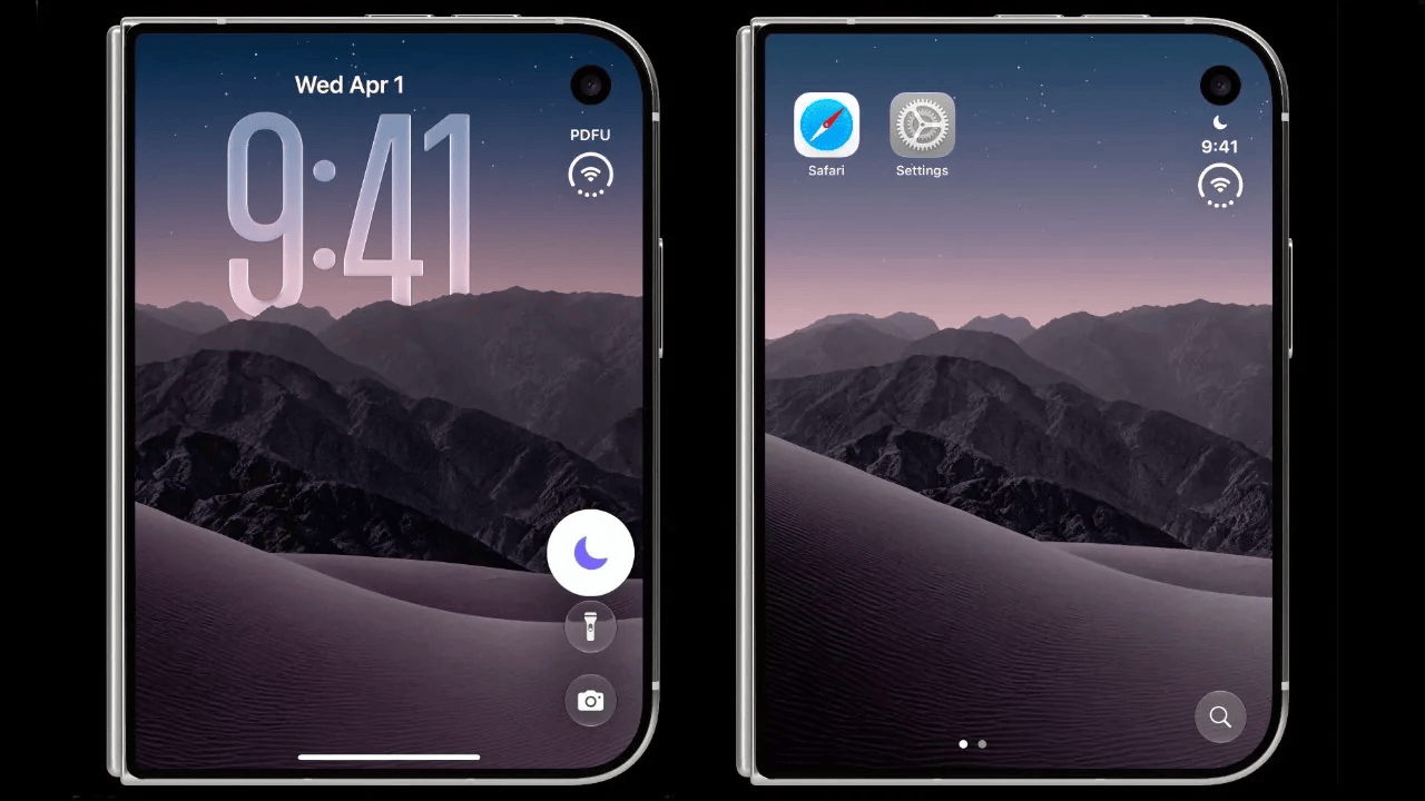 iPhone Duo’s small outer screen prompts minimalist Focus Mode update