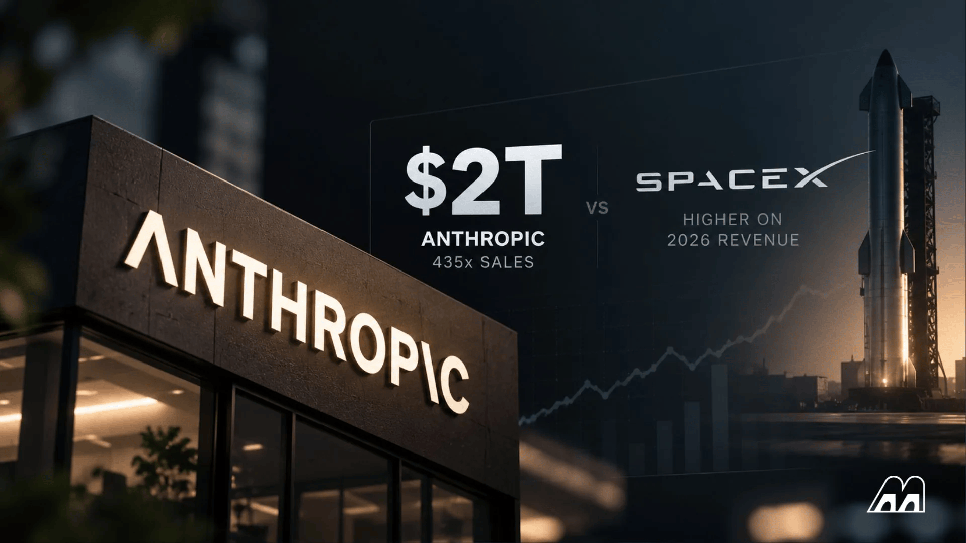 Is Anthropic Worth $2 Trillion? At 435x Sales, No. On 2026 Revenue, It’s Cheaper Than SpaceX