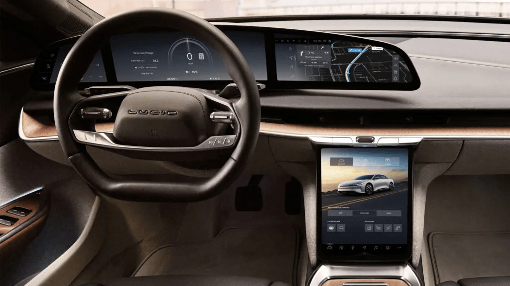 Lucid Air Gets OTA Infotainment Upgrade, Just Like The Gravity
