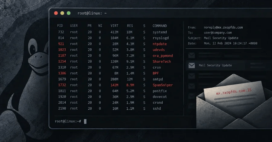 Linux Backdoors Impersonate Email Security Tools to Evade Detection in Korea and Taiwan