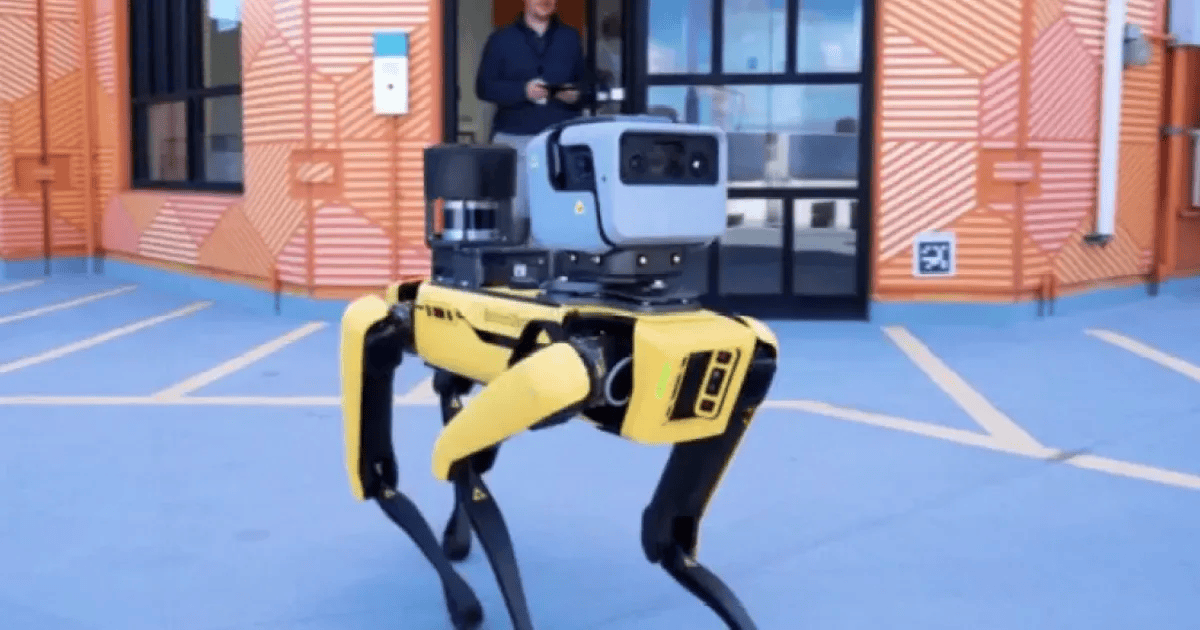 Robot dog testing comes to downtown Detroit as part of Bedrock, Boston Dynamics program