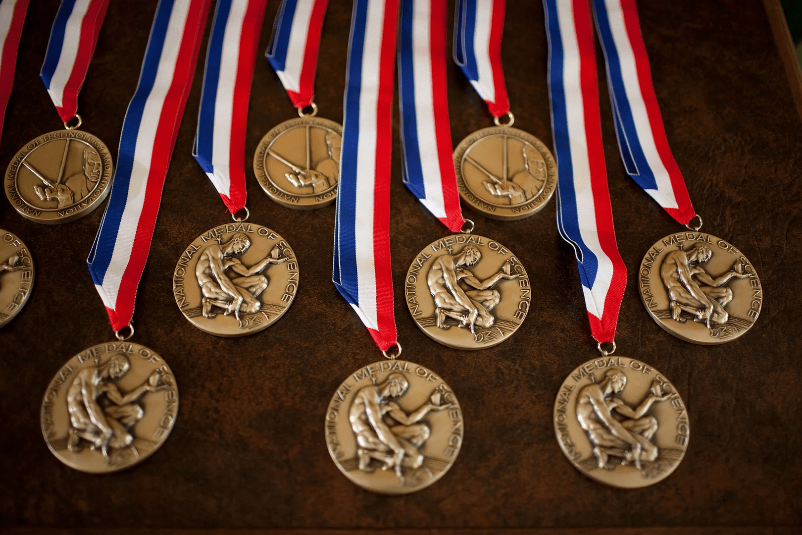 American tech executives awarded National Medals of Science and of Technology during White House AI summit