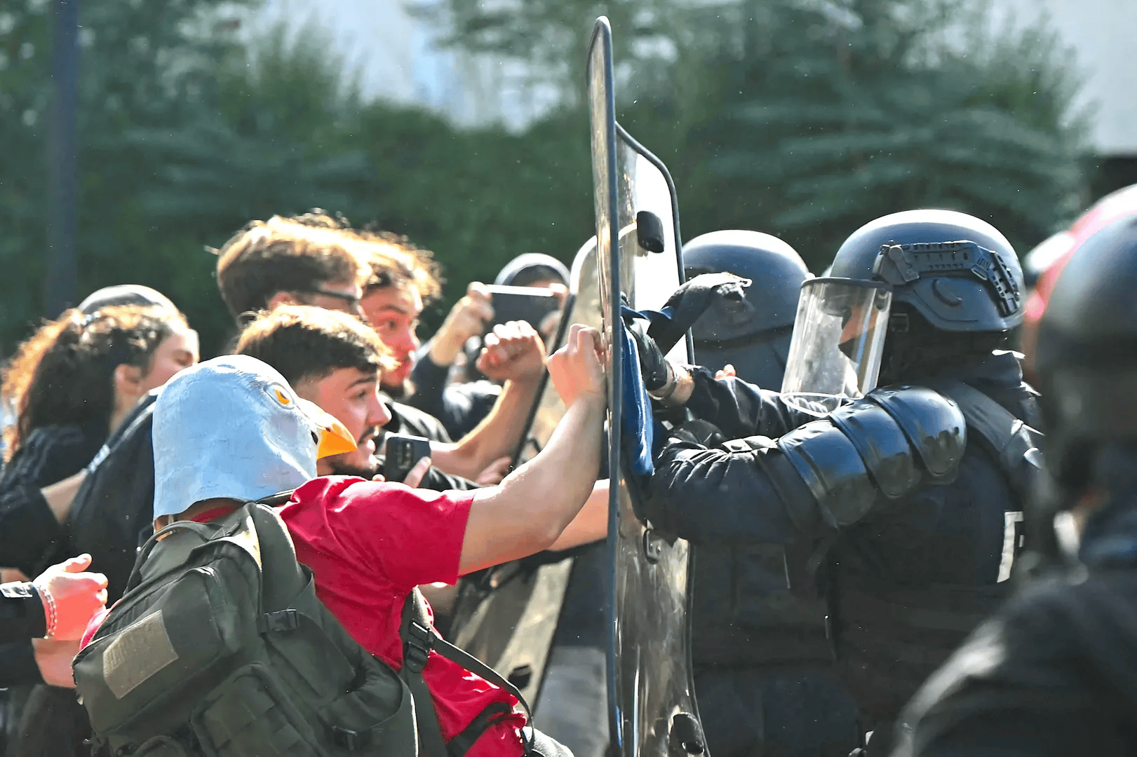 ‘What happens in Paris doesn’t stay in Paris!’ Wall Street fears ‘doom loop’ as ‘France is veering toward a full-blown civil crisis’