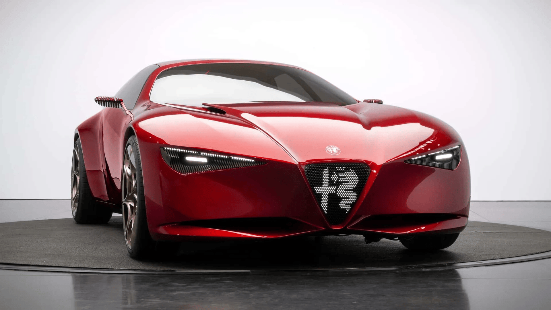 Alfa Romeo Previews Its Future With A Gorgeous Four-Door V6 Concept