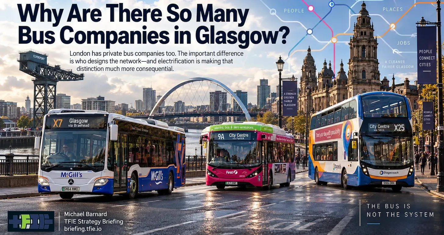 Glasgow’s Buses Reveal Britain’s Transit Experiment
