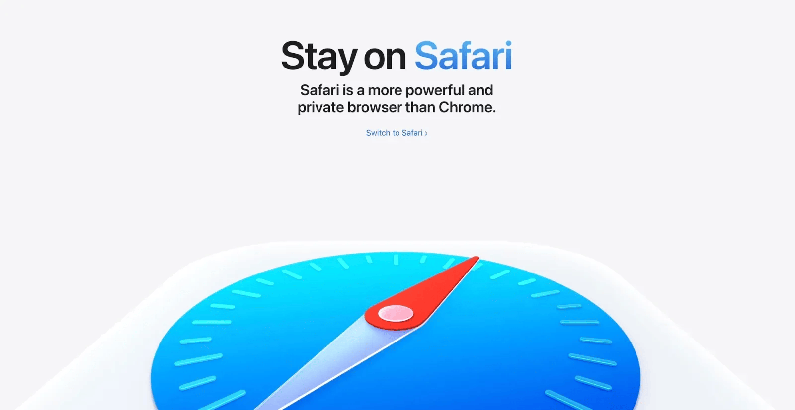 Apple’s new ‘Switch to Safari’ campaign details why you should ditch Chrome