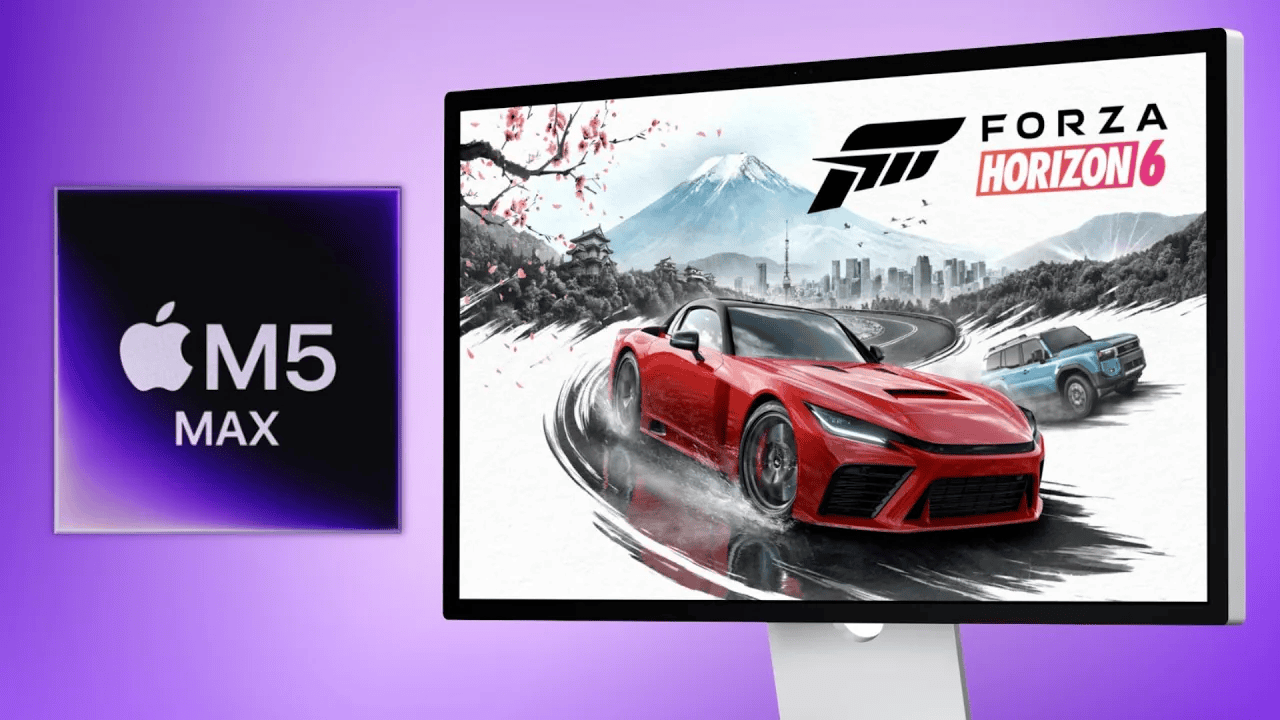New Windows games play really well on M5 Max Mac Studio