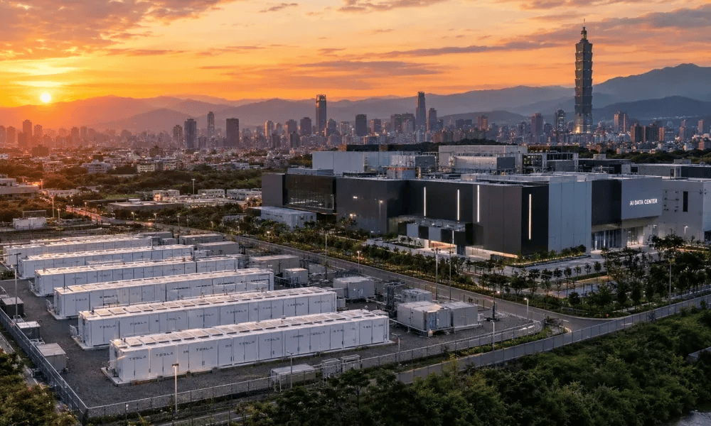 Taiwan power firm bets big on Tesla Megapacks as AI data center thirst grows
