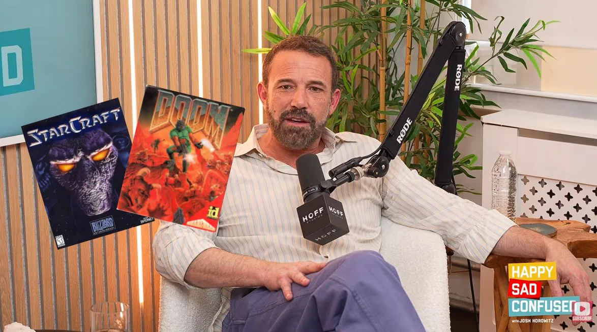 Ben Affleck played StarCraft for 3 years straight after getting famous