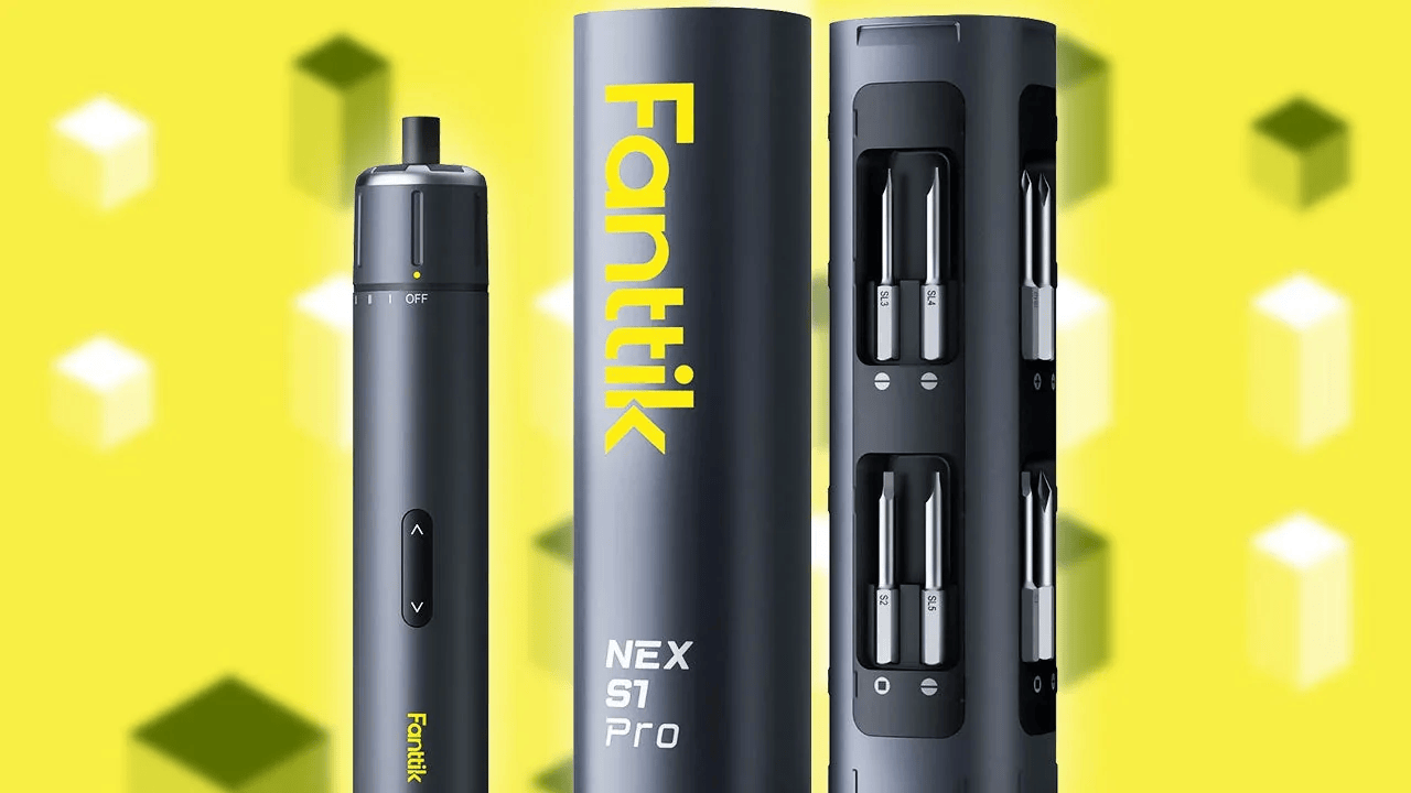 The Fantik S1 Pro Precision Electric Screwdriver Set With up to 6Nm of Electric Torque Drops to $35