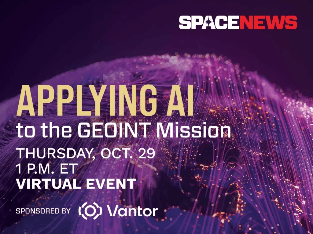 Oct. 29: Applying AI to the GEOINT Mission