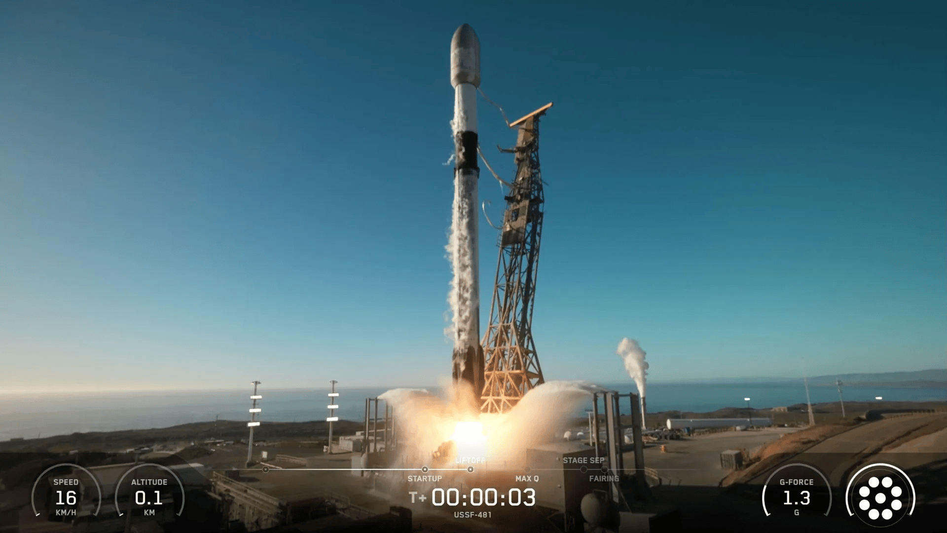SpaceX launches classified mission for the US Space Force (video)