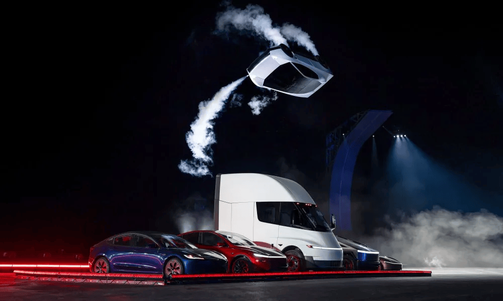 Tesla’s flying Roadster just revealed something bigger than the car